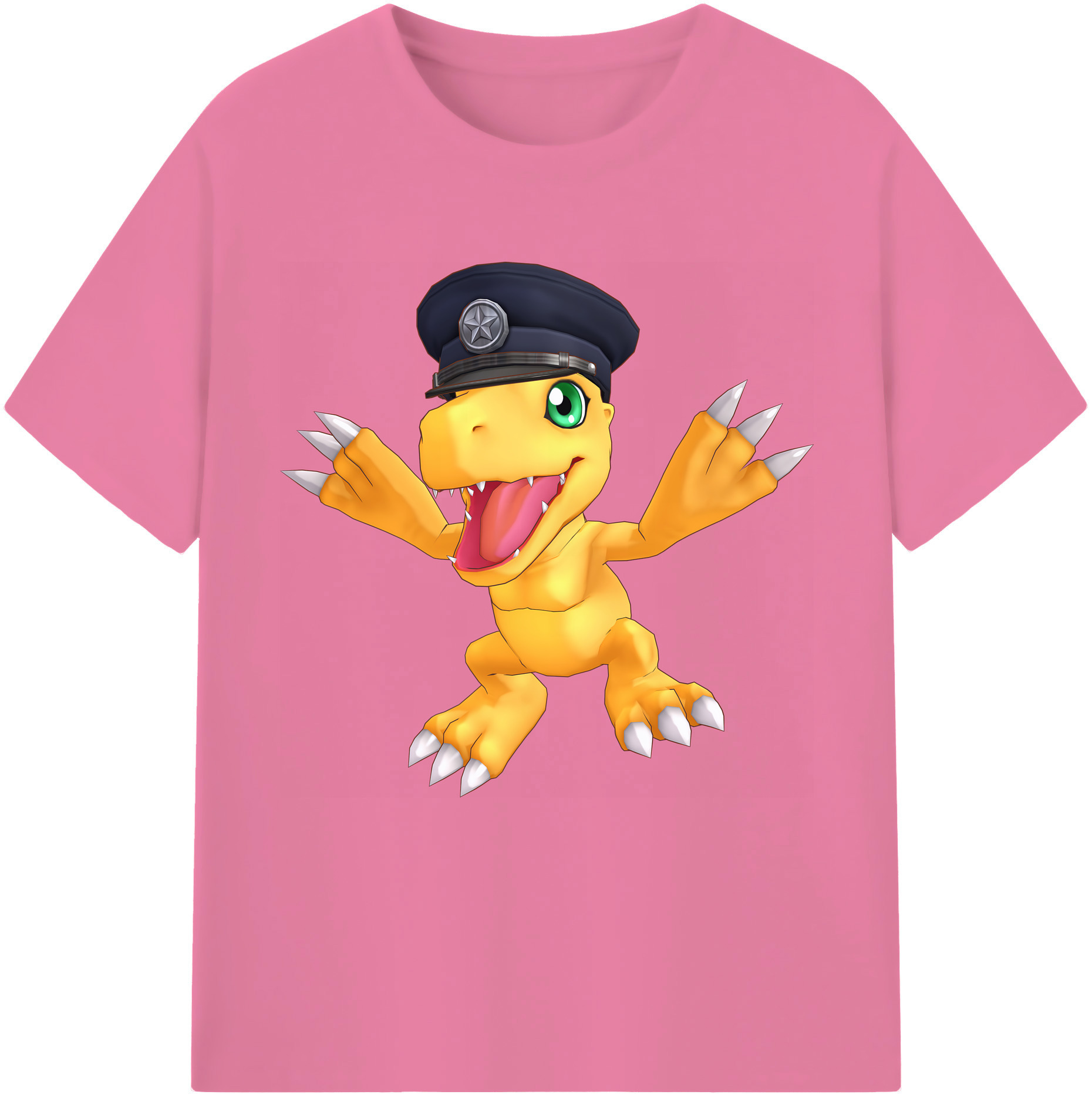 （画像用） Digimon デジタルモンスター/デジモン 綿100％半袖Tシャツ（フロントプリント）